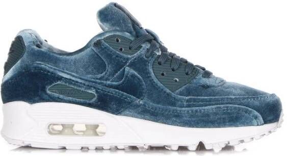 Nike Groene Air Max 90 Premium Sneakers Blue Dames