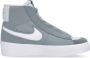 Nike Groene High-Top Sneakers met Verborgen Veters Gray Heren - Thumbnail 1