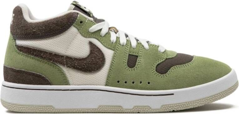 Nike Groene Olie Sneakers Stijlvol Model Green Heren