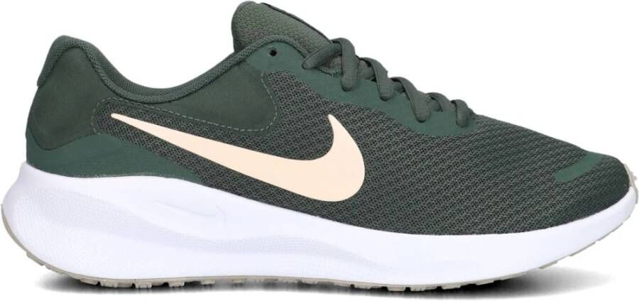 Nike Groene Revolution 7 Lage Sneakers Green Dames