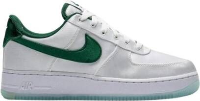 Nike Sneakers van massief leer met geperforeerde neus White Dames