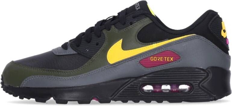 Nike GTX Heren Lage Sneaker Zwart Geel Grijs Black Heren