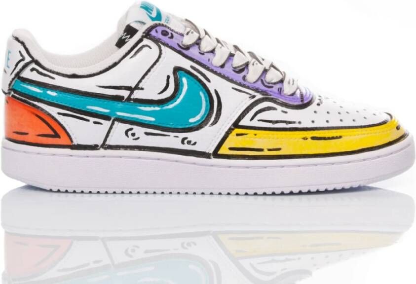 Nike Handgemaakte Multicolor Sneakers Multicolor Heren