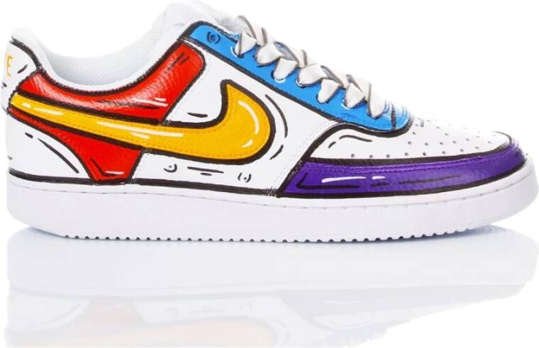 Nike Handgemaakte Multicolor Sneakers Multicolor Heren