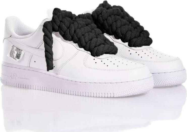 Nike Handgemaakte Sneakers Wit Zwart White Heren