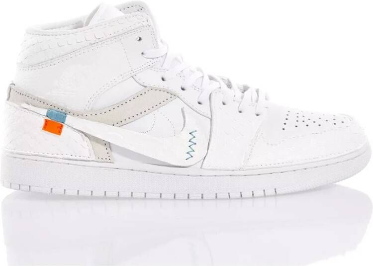 Nike Handgemaakte Wit Grijs Sneakers White Heren