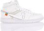 Nike Handgemaakte Wit Grijs Sneakers White Heren - Thumbnail 1