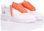 Nike Handgemaakte Witte Sneakers Aangepaste Schoenen White Heren - Thumbnail 1