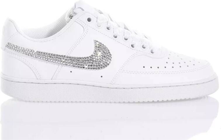 Nike Handgemaakte Zilver Witte Sneakers White Heren
