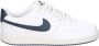 Nike Retro Basketbalsneakers Wit Blauw White Heren - Thumbnail 1