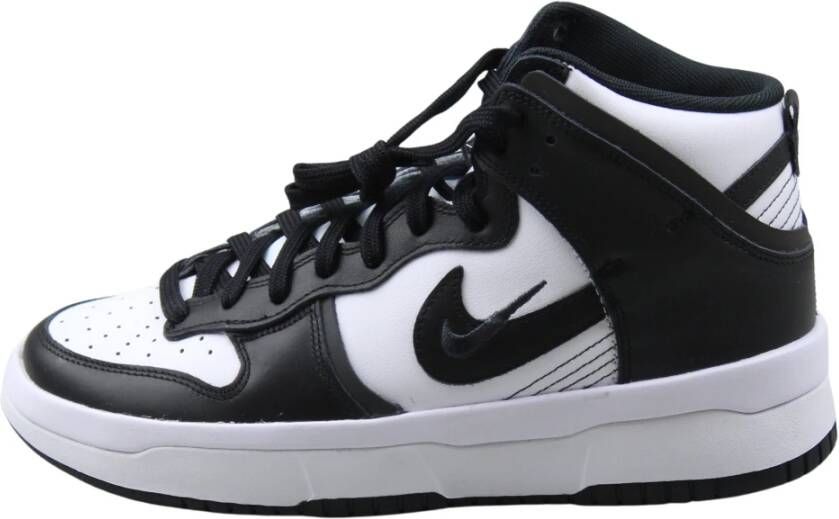 Nike Hoge Top 'Panda' Leren Sneakers Black Heren