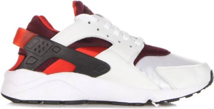 Nike Huarache Lage Sneaker Wit Rood Zwart Multicolor Heren