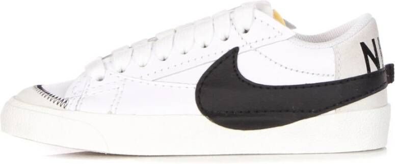 Nike Jumbo Lage Schoen Wit Zwart Wit Zeil White Dames