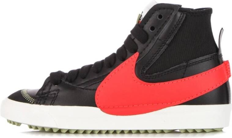 Nike Jumbo Sneakers Zwart Rood Wit Olijf Aura Black Heren