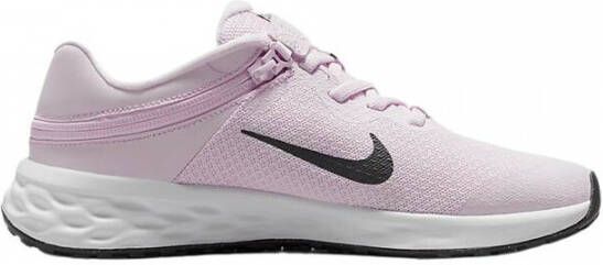 Nike Revolution 6 FlyEase Eenvoudig aan en uit te trekken hardloopschoenen voor kids (straat) Roze