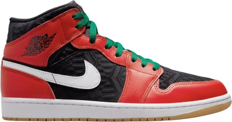 Nike Kersteditie Air Jordan 1 Mid SE Red Heren