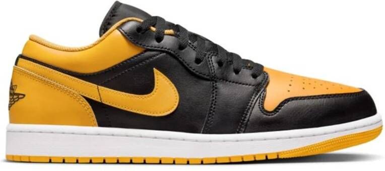 Nike Klassieke Air Jordan 1 Low Sneaker Yellow Heren