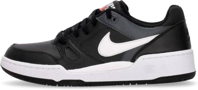 Nike Klassieke Lage Top Sneaker Zwart Wit Black Heren