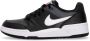 Nike Klassieke Lage Top Sneaker Zwart Wit Black Heren - Thumbnail 7