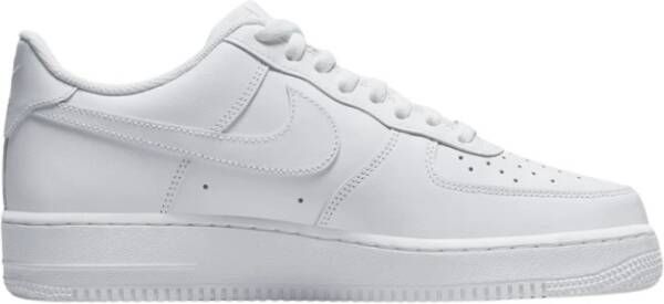 Nike Klassieke Leren Sneakers White Heren