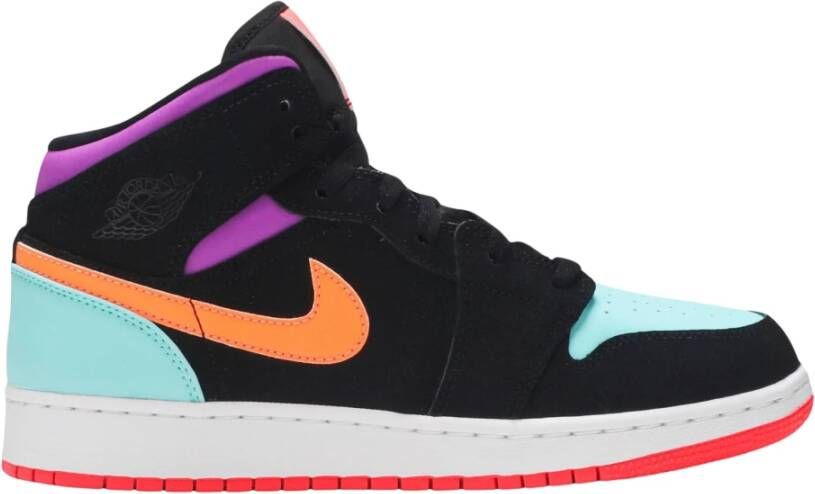 Nike Kleurrijke Air Jordan 1 Mid Candy Multicolor Dames