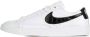 Nike Lage Damesschoen in Wit Zwart White Dames - Thumbnail 3