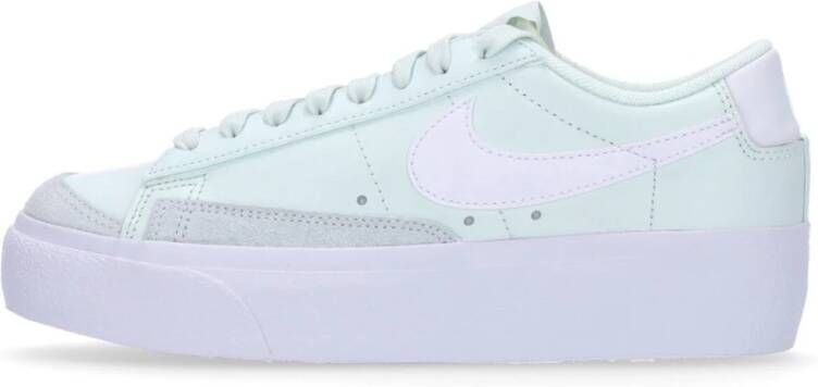 Nike Lage Platform Groene Sneaker Green Dames