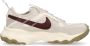 Nike Lage Schoen Licht Beige Burgundy Crush Beige Dames - Thumbnail 1