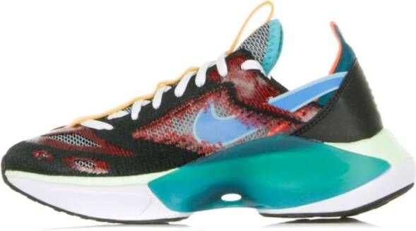 Nike Lage Schoen Zwart Blauwe Held Blauwe Blik Multicolor Heren