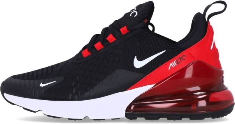 Nike Lage Sneaker Zwart Wit Rood Antraciet Black Heren