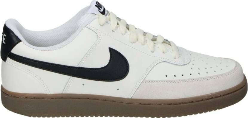 Nike Retro Basketbalstijl Court Vision Low Beige Heren