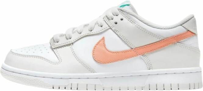 Nike Witte Bone Peach Aqua Sneakers Grijs Dames