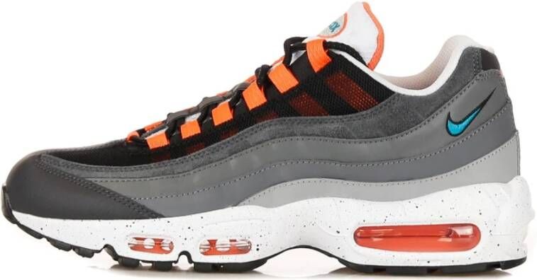 Nike Air Max 95 Essential Heren Schoenen Black Leer Textil Synthetisch Foot Locker