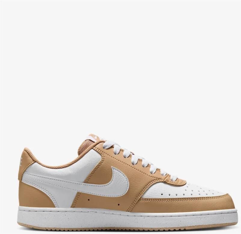 Nike Lage Vision Sneakers Beige Wit Dames Beige Dames