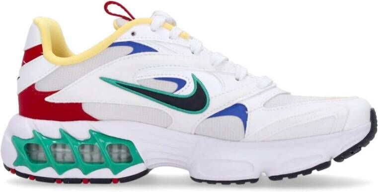 Nike Lage Zoom Air Sneaker Groen Citroen White Dames