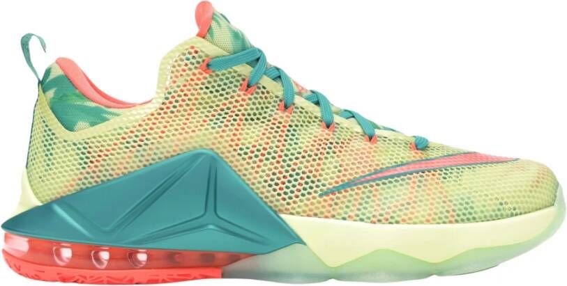 Nike Lebron 12 Low Prm Lebronal Palmer Beperkte Oplage Multicolor Heren