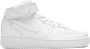 Nike Air Force 1 Mid basisschool Schoenen White Leer Textil Foot Locker - Thumbnail 1