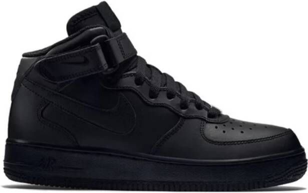 Zwarte Nike Air Force 1 herenschoenen Schoenen