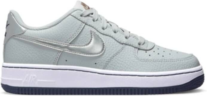 Nike Leren Heren Sneakers Grijs Heren