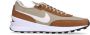 Nike Leren Lage Schoen Bruin Wit Stijlvol Brown Heren - Thumbnail 1