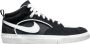 Nike Leren SB React LEO Sneakers Black Heren - Thumbnail 1