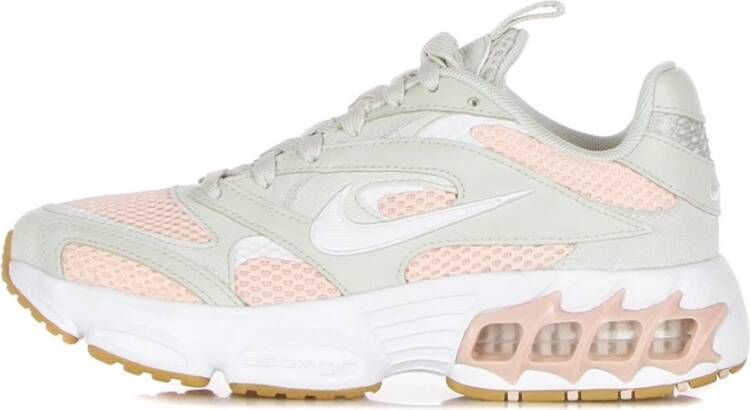 Nike Lichte damesschoen met lage pasvorm in Bone Wit Bleek Koraal Roze White Dames