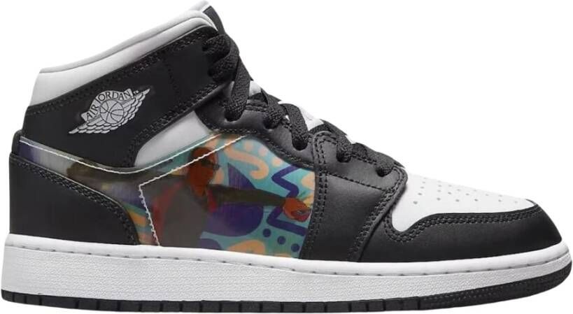 Nike Limited Edition Air Jordan 1 Mid Hologram Multicolor Dames