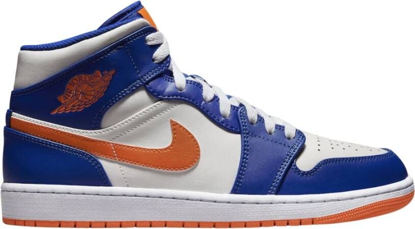 Nike Limited Edition Air Jordan 1 Mid Knicks Multicolor Heren