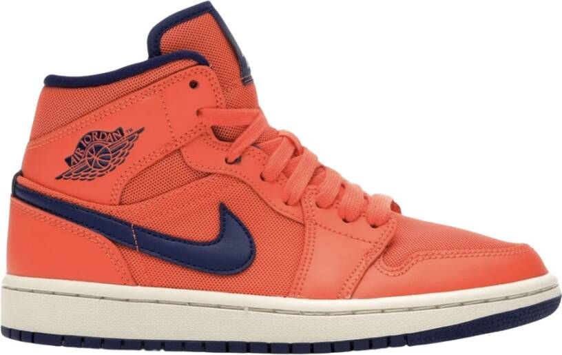 Nike Limited Edition Air Jordan 1 Mid Orange Dames