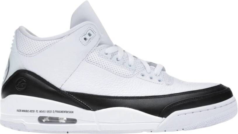 Nike Limited Edition Air Jordan 3 Fragment White Heren