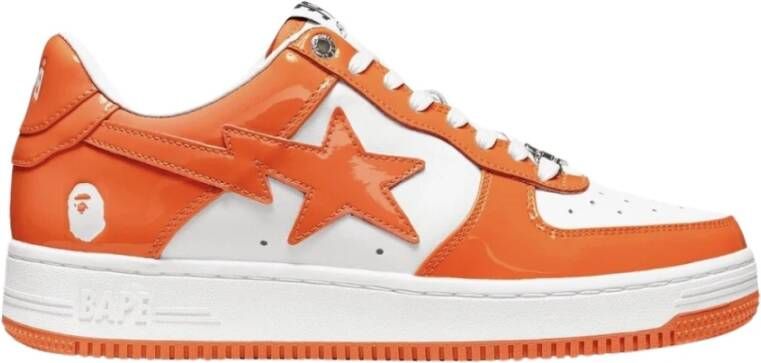 Nike Limited Edition Bape Sta Low Orange Heren