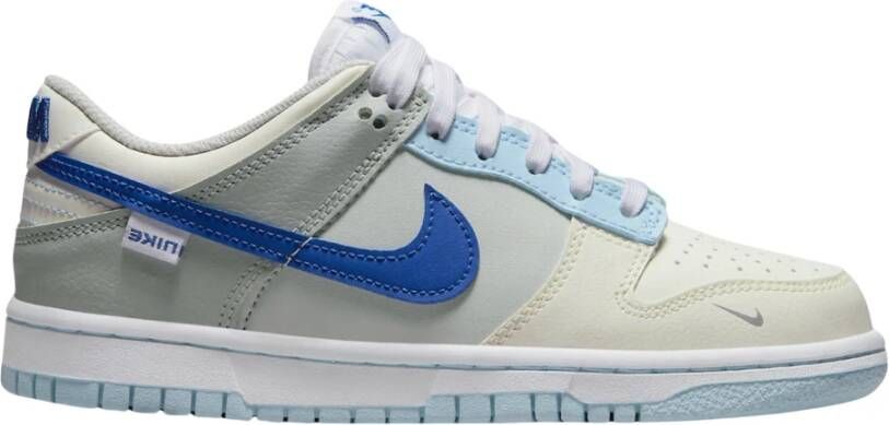 Nike Limited Edition Dunk Low Ivory Hyper Royal Multicolor Dames