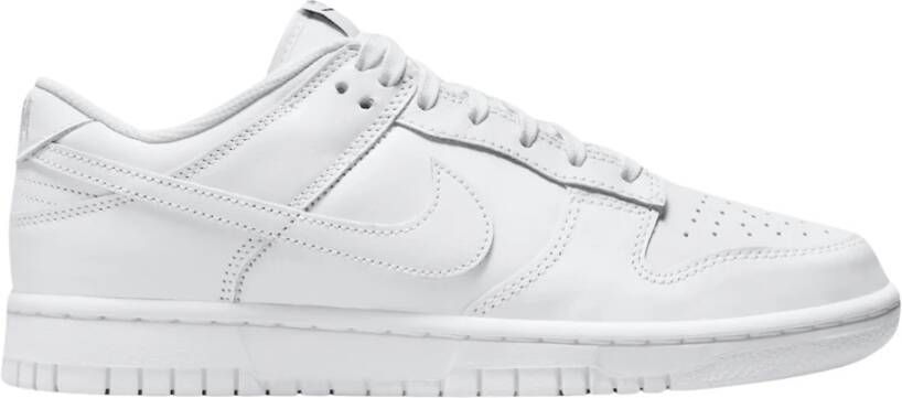 Nike Limited Edition Triple White Dunk Low White Heren