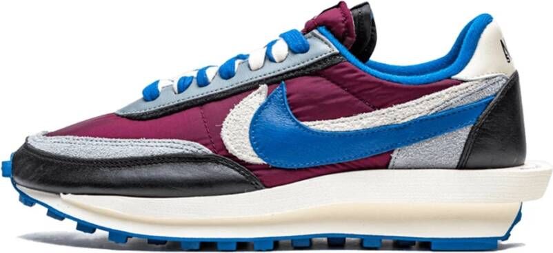 Nike Ld Waffle Sacai Undercoveright Maroon Team Royal Shoes Blauw Heren